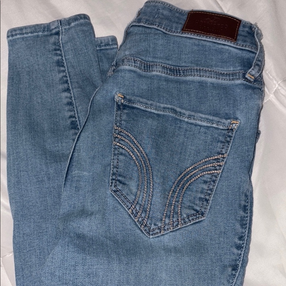 Hollister Blue Skinny Jeans Classic Denim Style